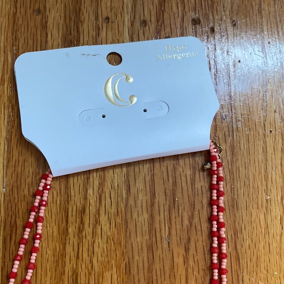 Lot of 4 Charming Charlie Necklaces - Beaded, Layered, Chunky Silver and Gold - Picture 2 of 13